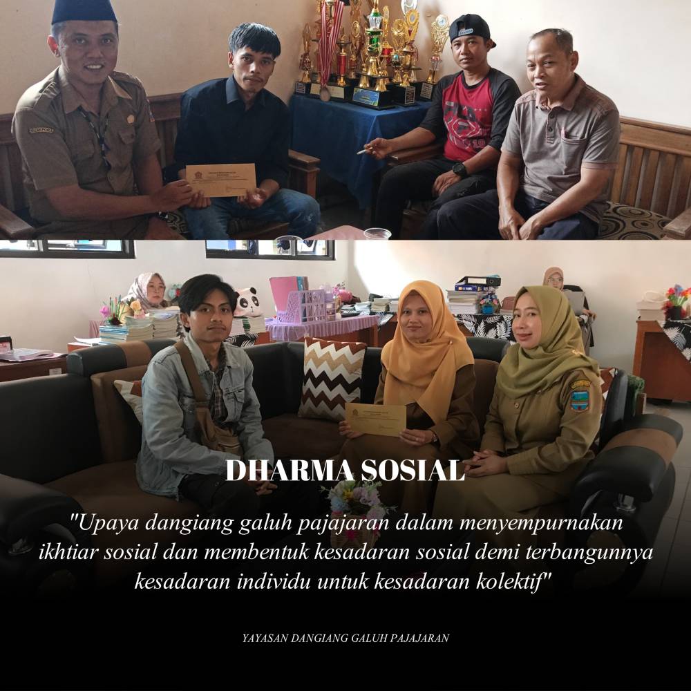 DHARMA SOSIAL: Yayasan Dangiang Galuh Pajajaran Salurkan Santunan dan Dukung Kegiatan Pendidikan
